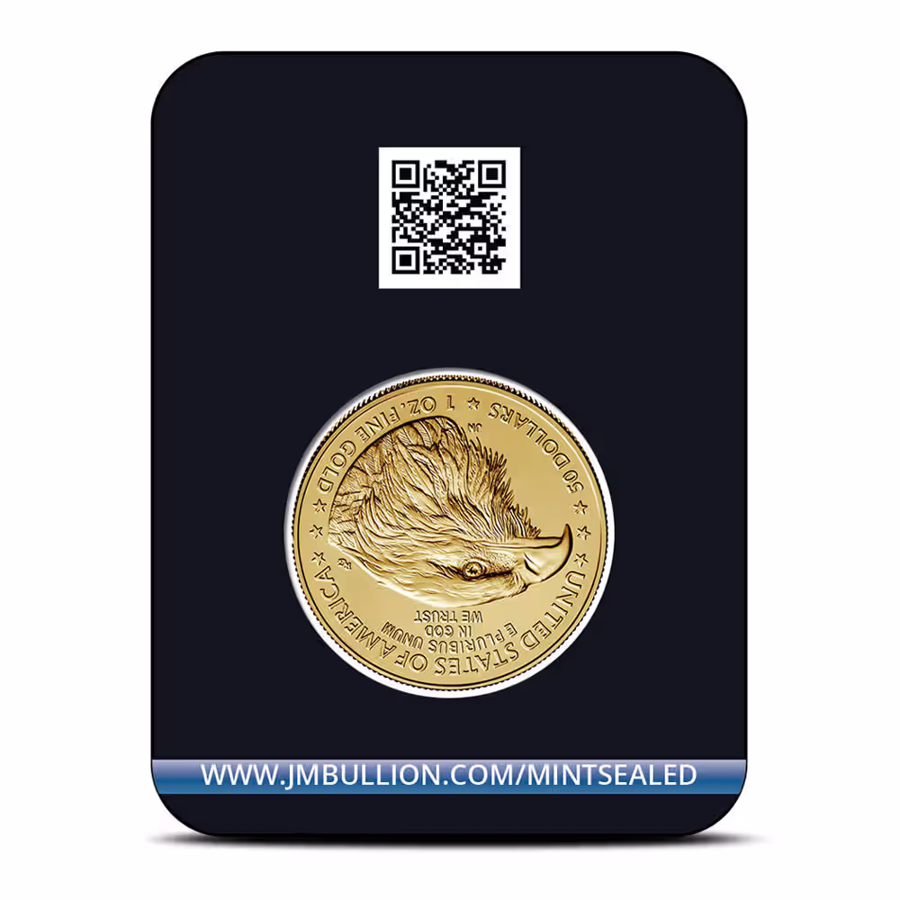 2026 1 oz American Gold Eagle Coin (MintSealed, BU)