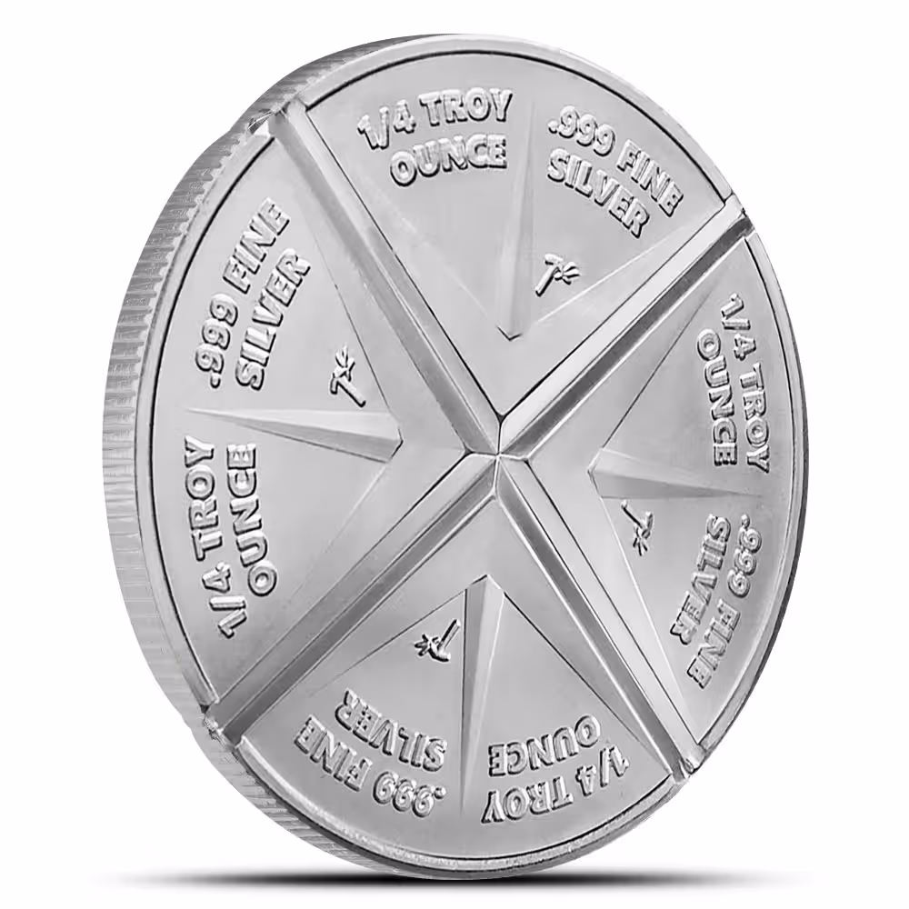 1 oz SilverTowne Divisible Silver Round (New)