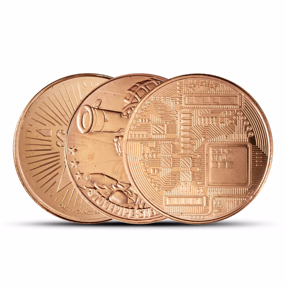 1 oz Copper Round (Varied Condition, Varied Design) Product image