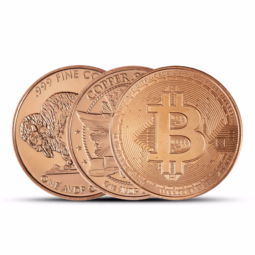 1 oz Copper Round (Varied Condition, Varied Design) Product image