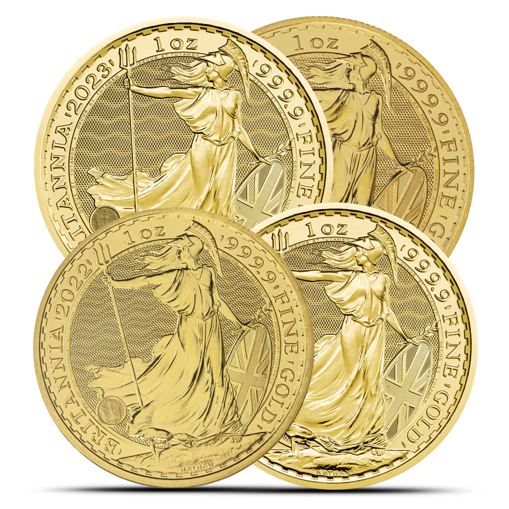 1 oz British Gold Britannia Coin (Random Year)