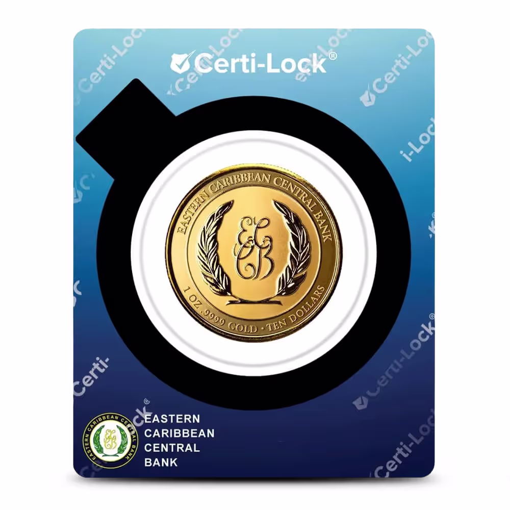 2025 1 oz EC8 Gold Anguilla Regatta Coin (BU)