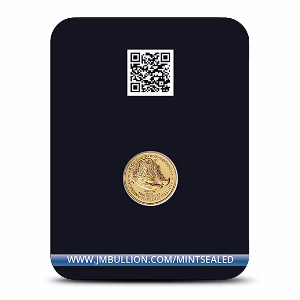 2026 1/10 oz American Gold Eagle Coin (MintSealed, BU)