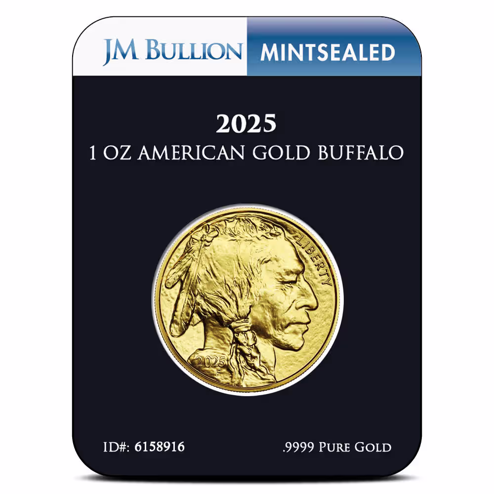 2025 1 oz American Gold Buffalo Coin (MintSealed, BU)