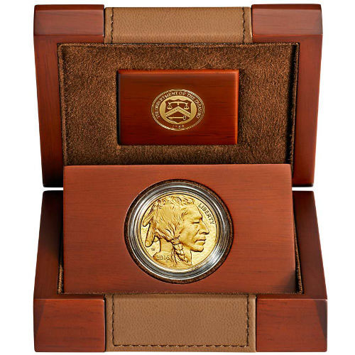 1 oz Proof American Gold Buffalo Coin (Random Year, Box + CoA)