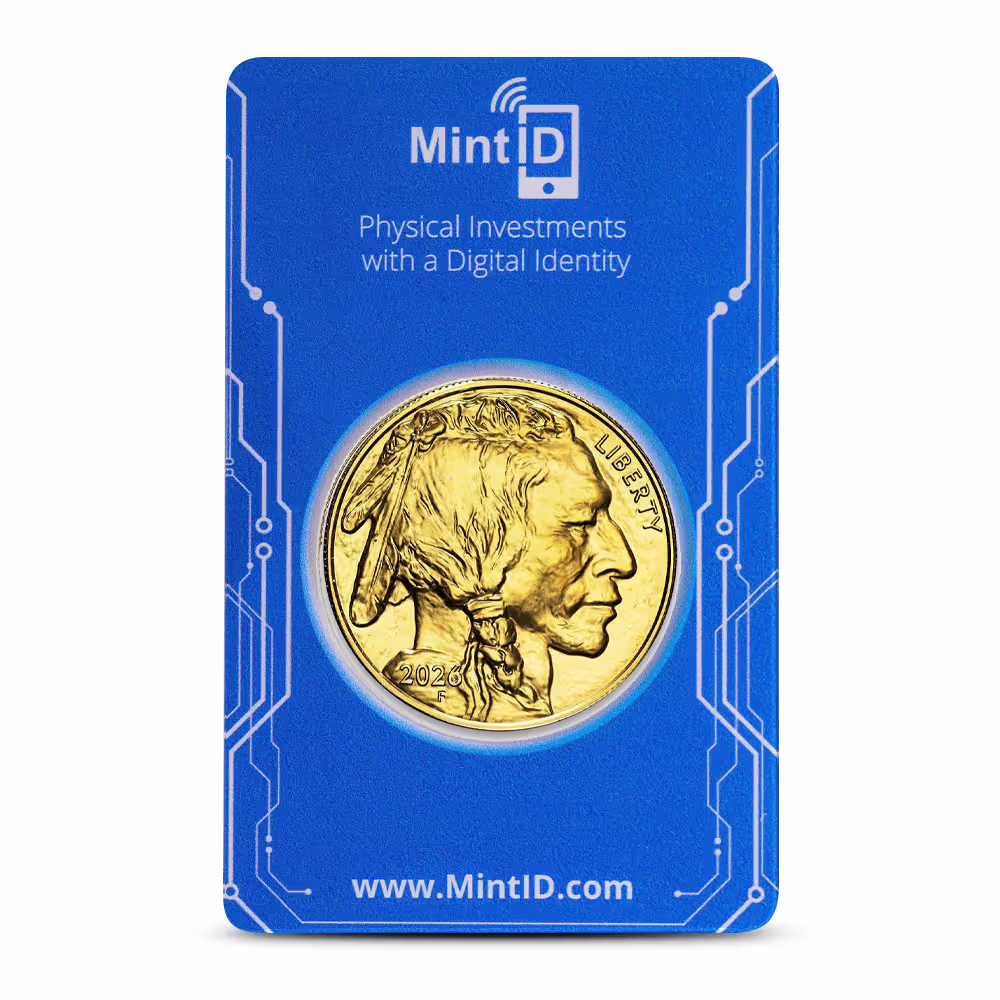 2026 1 oz American Gold Buffalo Coin (MintID, AES-128 Encrypted)