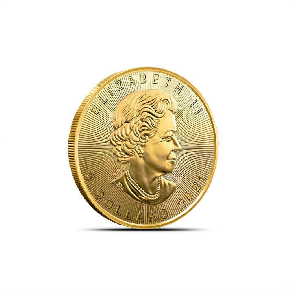 2021 1/10 oz Canadian Gold Maple Leaf Coin (BU)