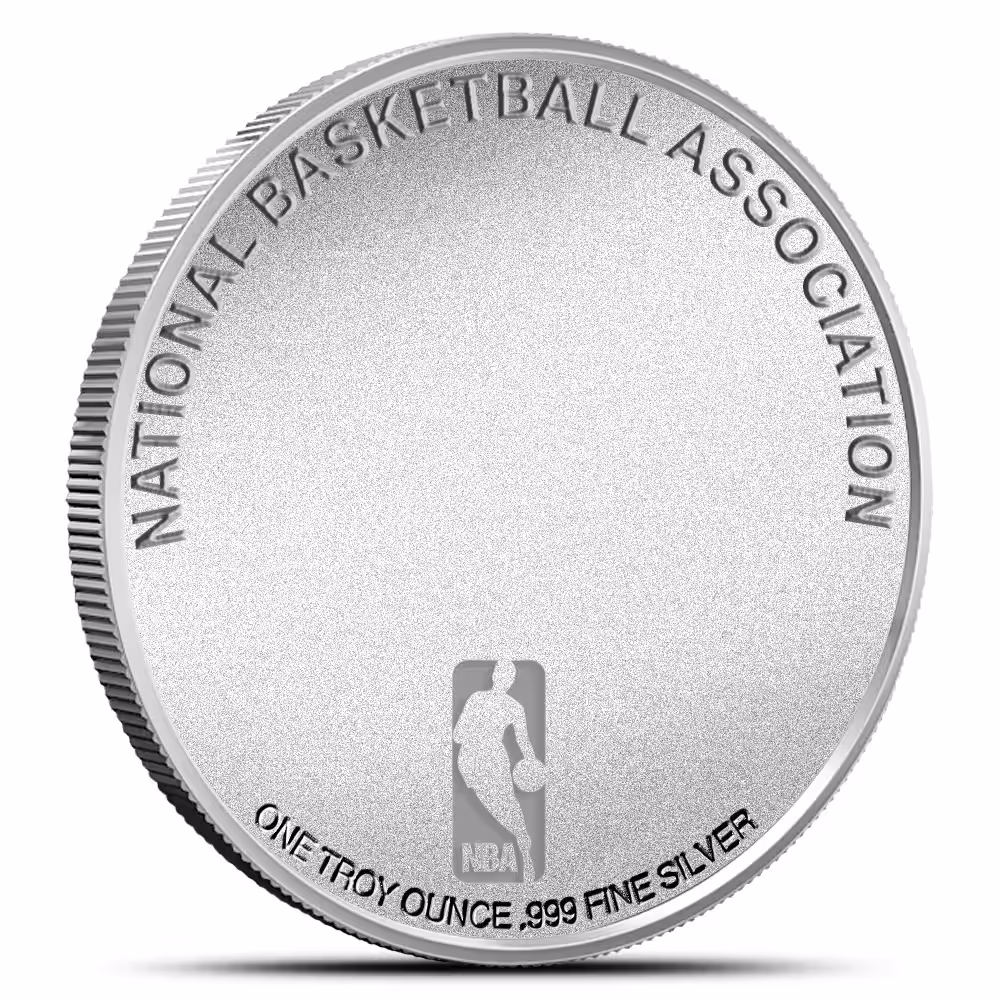 1 oz Colorized Engravable NBA Memphis Grizzlies Silver Round (New w/ Gift Box)