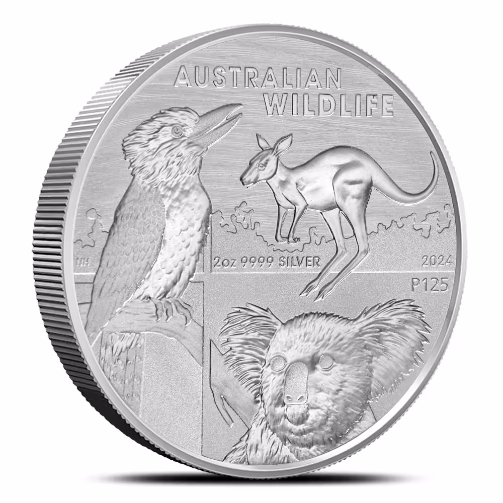 2024 2 oz Australian Silver Wildlife Coin