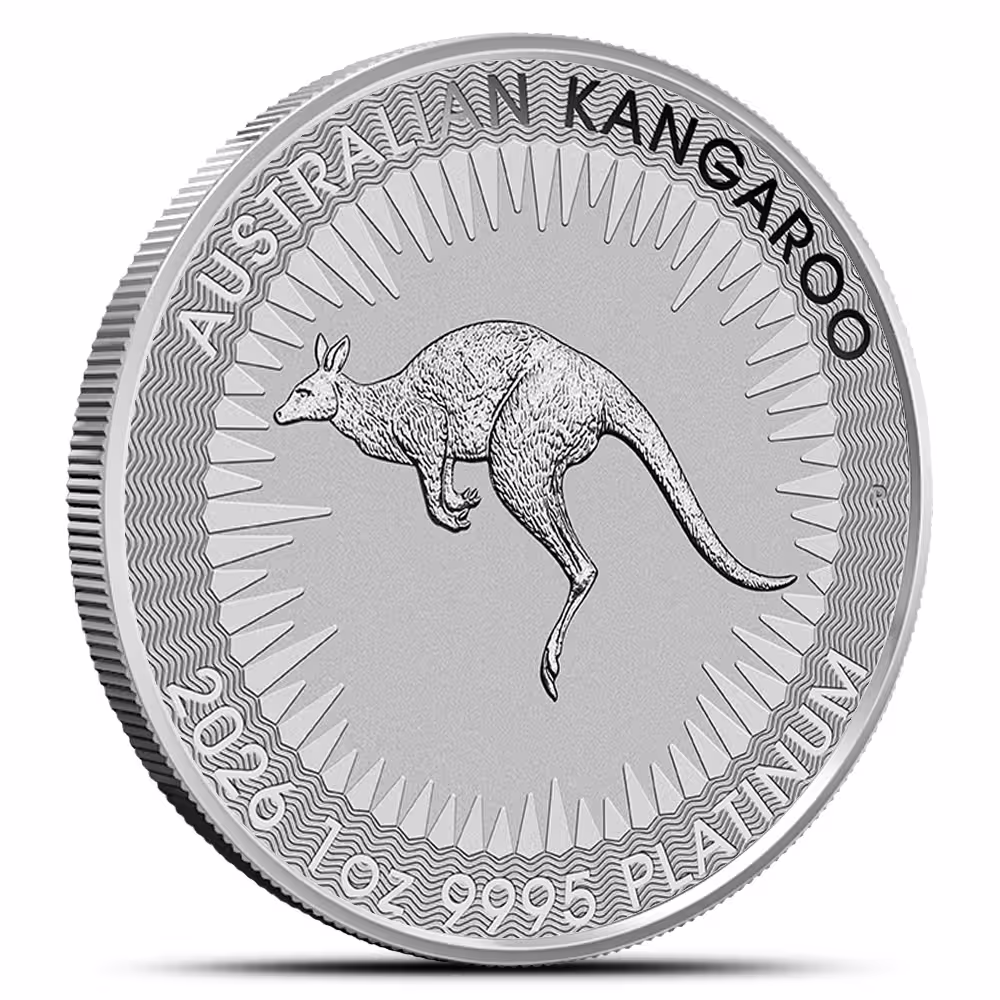 2026 1 oz Australian Platinum Kangaroo Coin (BU)