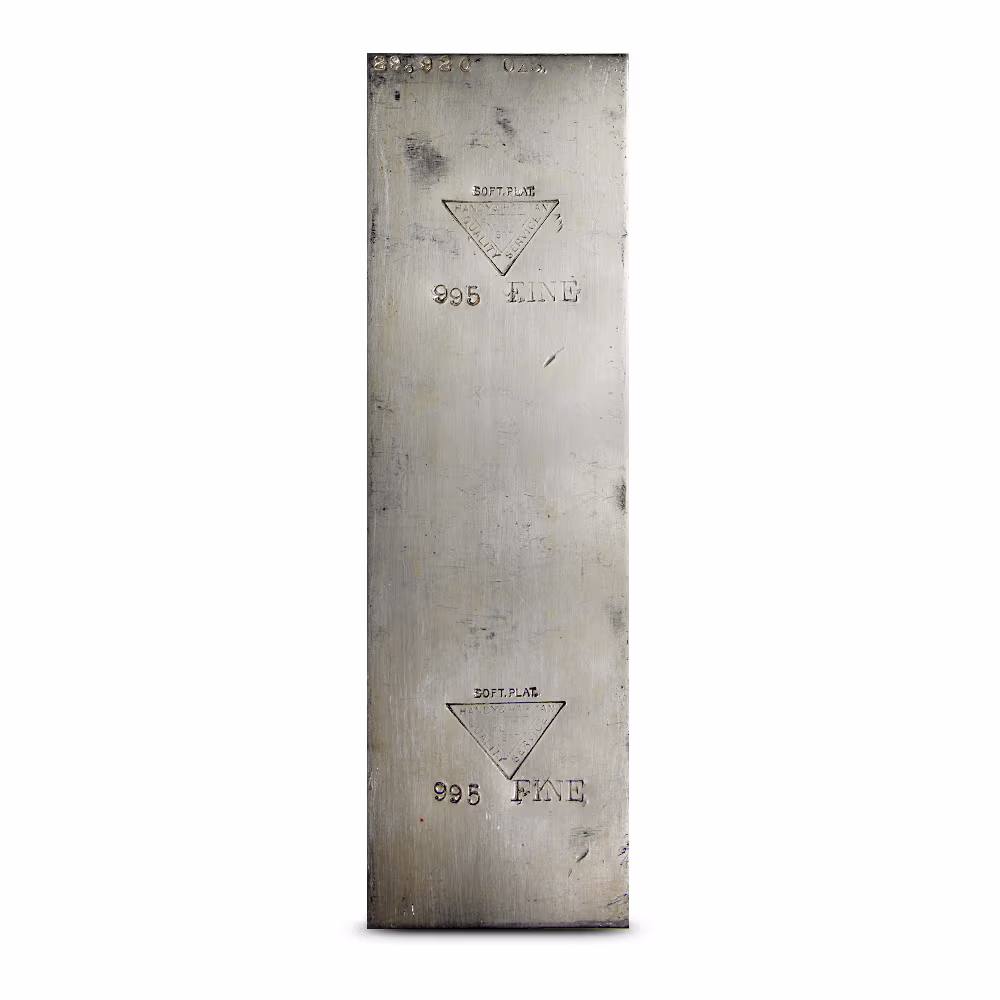 29.920 oz Handy & Harman Platinum Bar