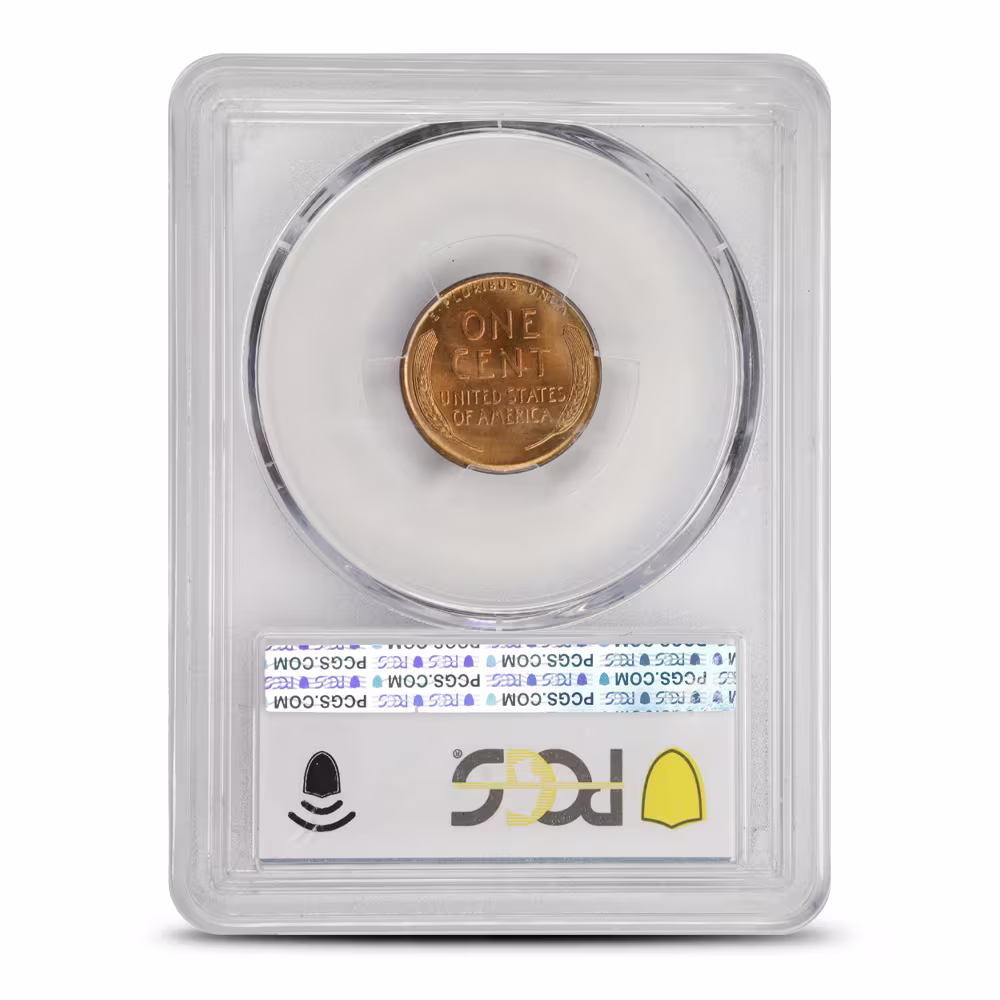 1950 Lincoln Penny PCGS MS67 RD
